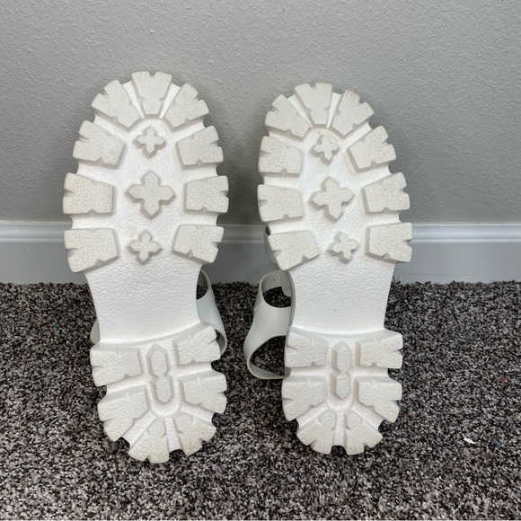 Steve Madden Echo Platform Fisherman Sandals Chunky White Women’s 10 - Picture 8 of 8